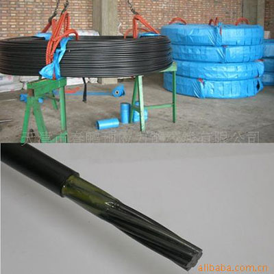 无粘结钢绞线 预应力钢丝绳 桥梁建筑工程用锚索 抗拉强度高